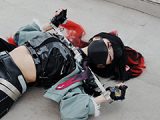 手枷を付けられて脱出不能になったゼ●ゼロのジェ●ン